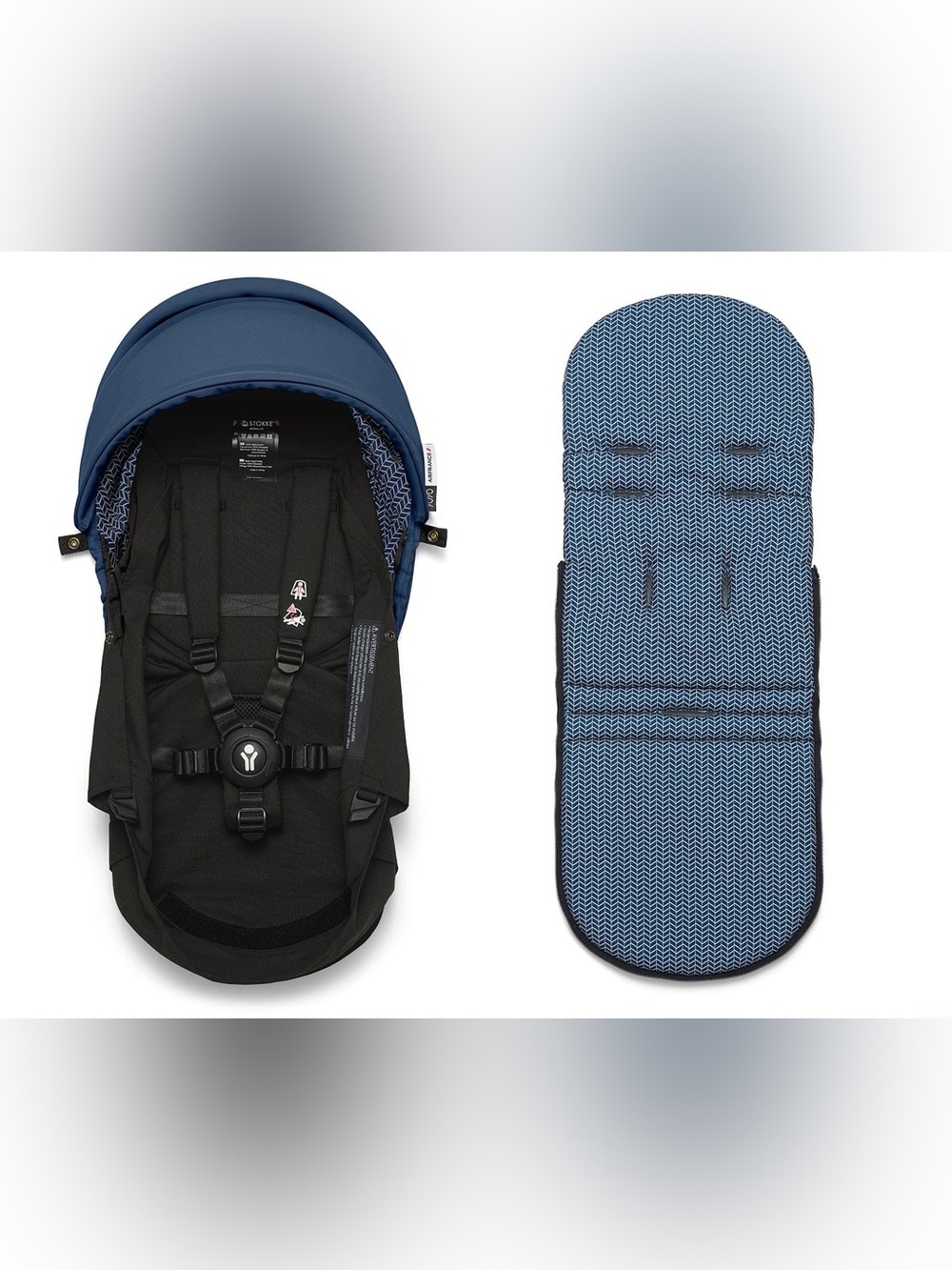 YOYO® 0+ newborn pack (3 piece set) Air France blue